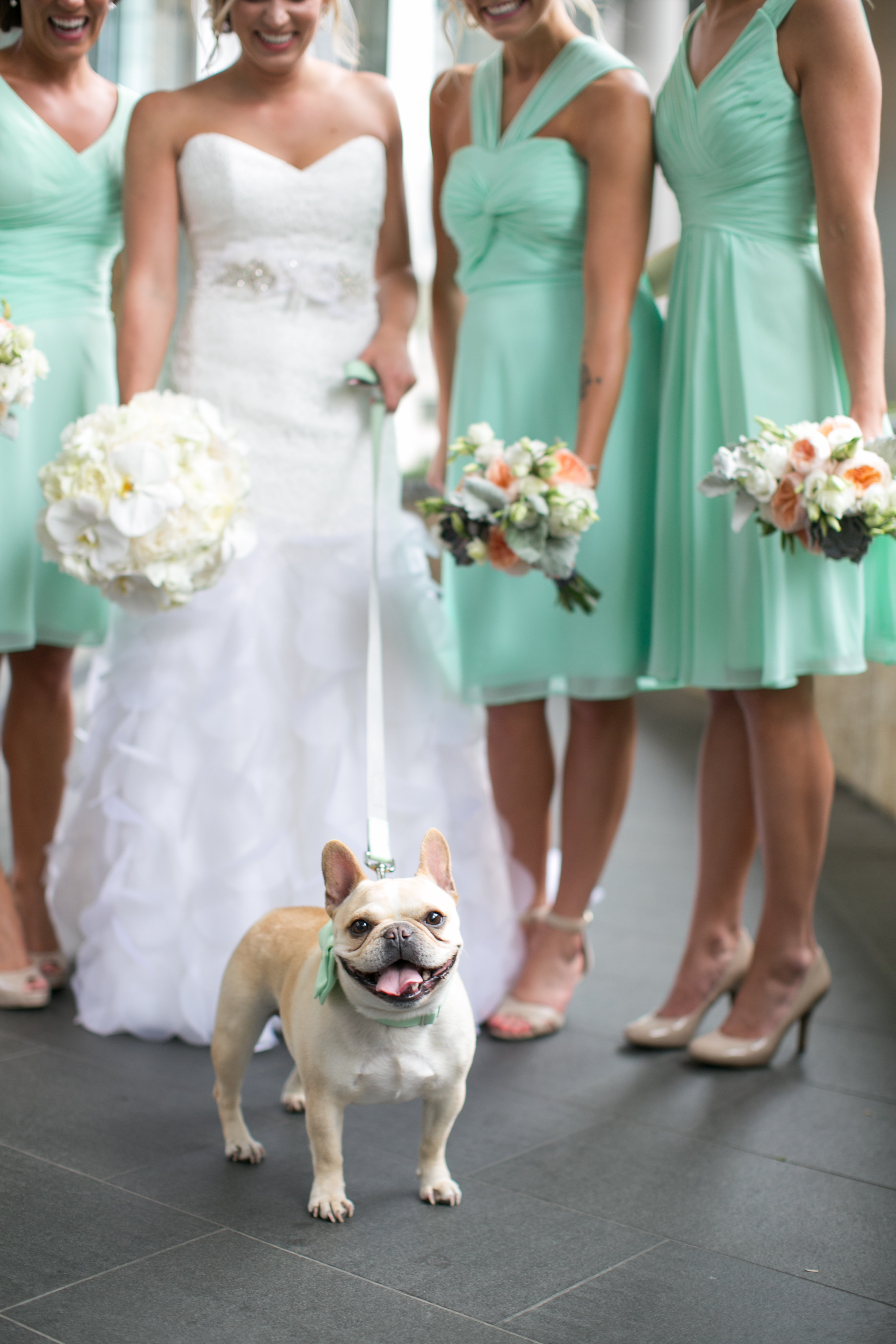 Azazie clearance mint green