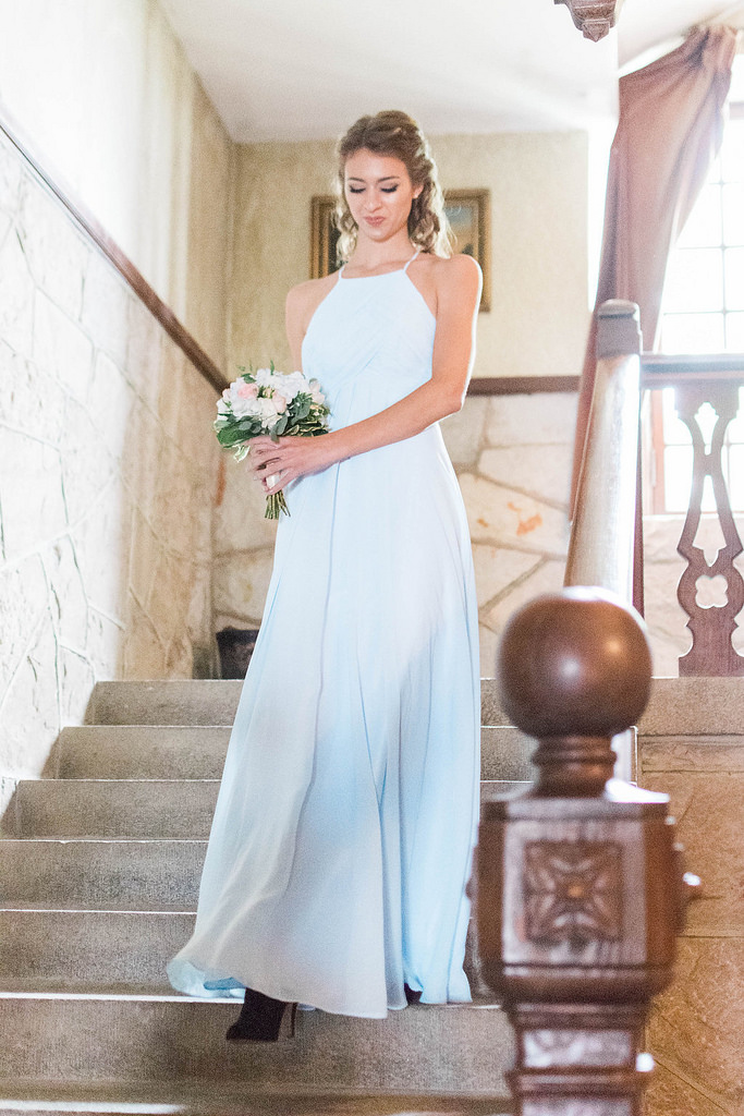 Azazie ginger hotsell sky blue