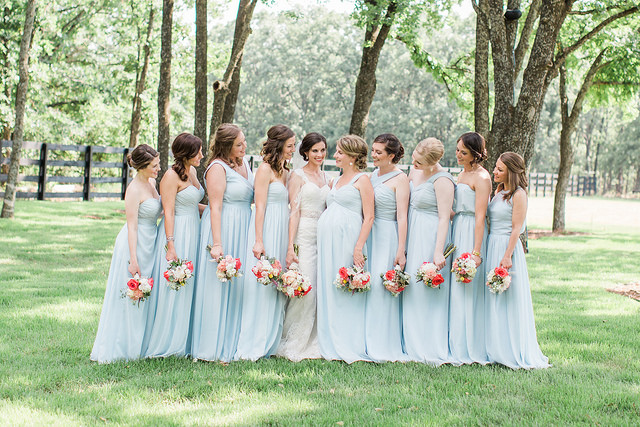 ordering bridesmaid dress while pregnant