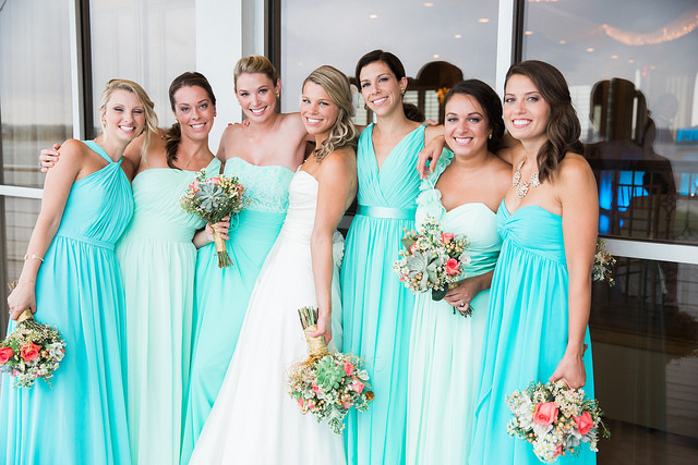 blue summer wedding dresses