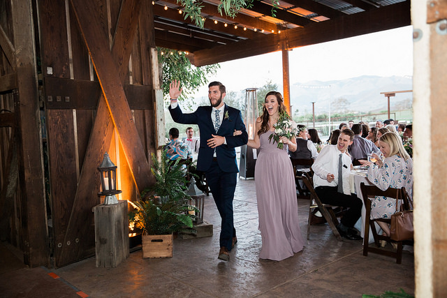 dusk colored bridesmaid dress