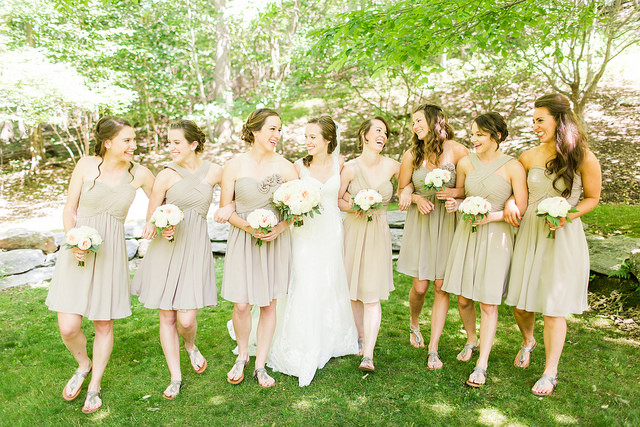 cheap taupe bridesmaid dresses