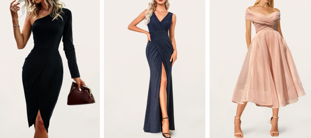 formal dresses, semi-formal dresses