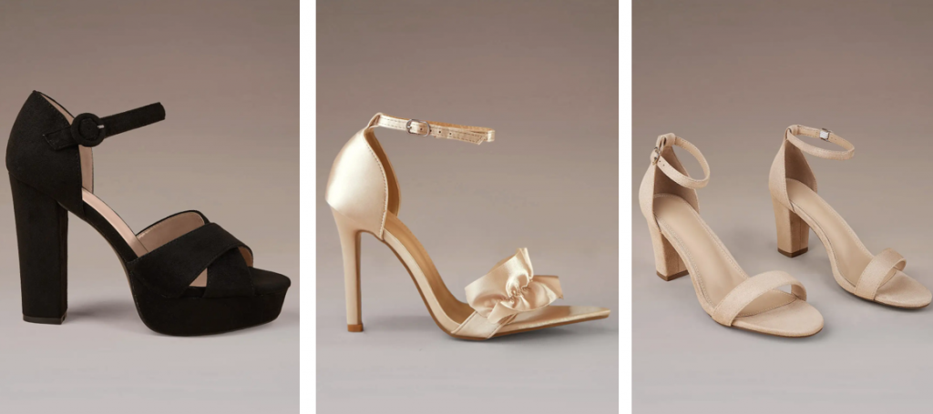 high heels