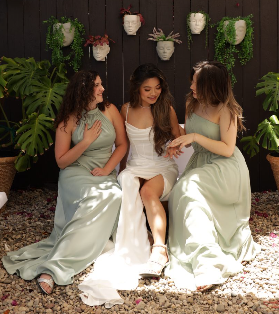 Luxe & Affordable Bridesmaids Dress In Orange County