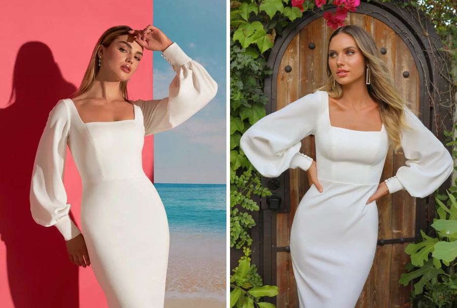 little white dresses