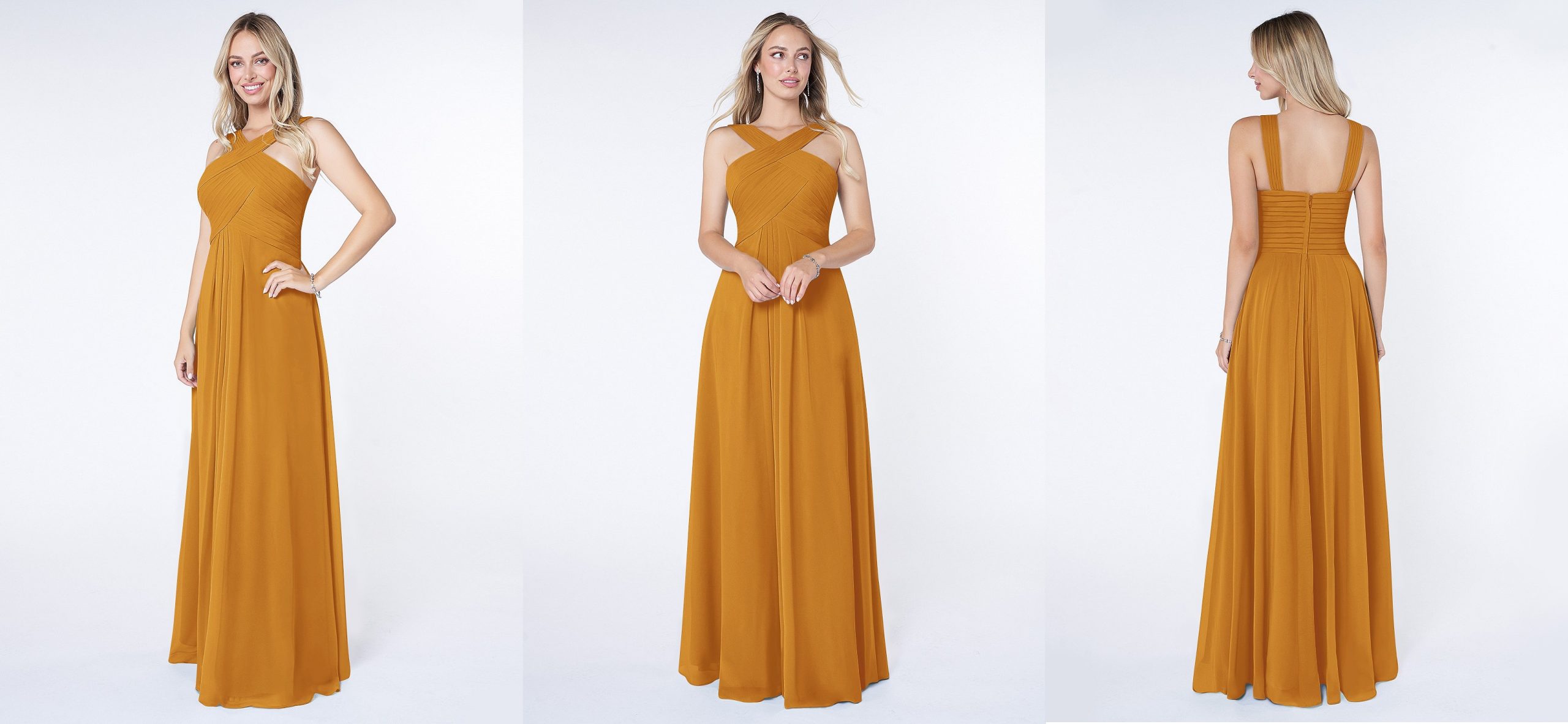 burnt orange bridesmaid dresses 