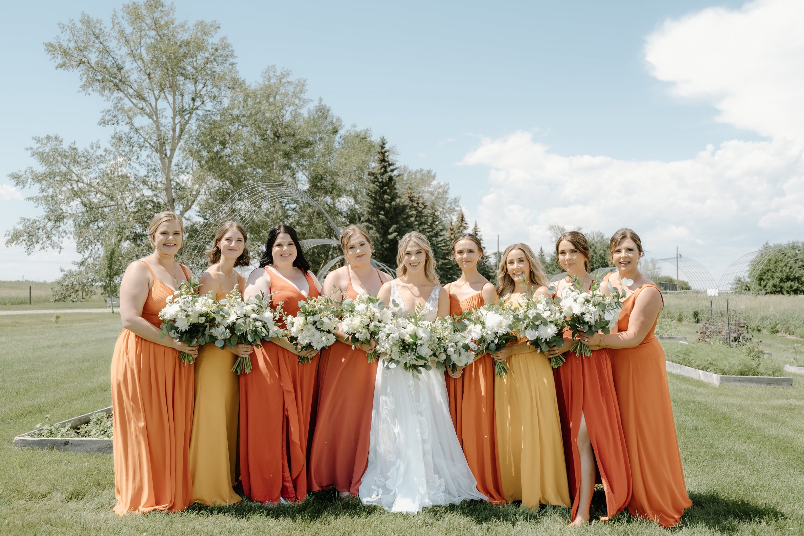 Fall Colors Where Can I Find Bridesmaid Dresses Fall Wedding