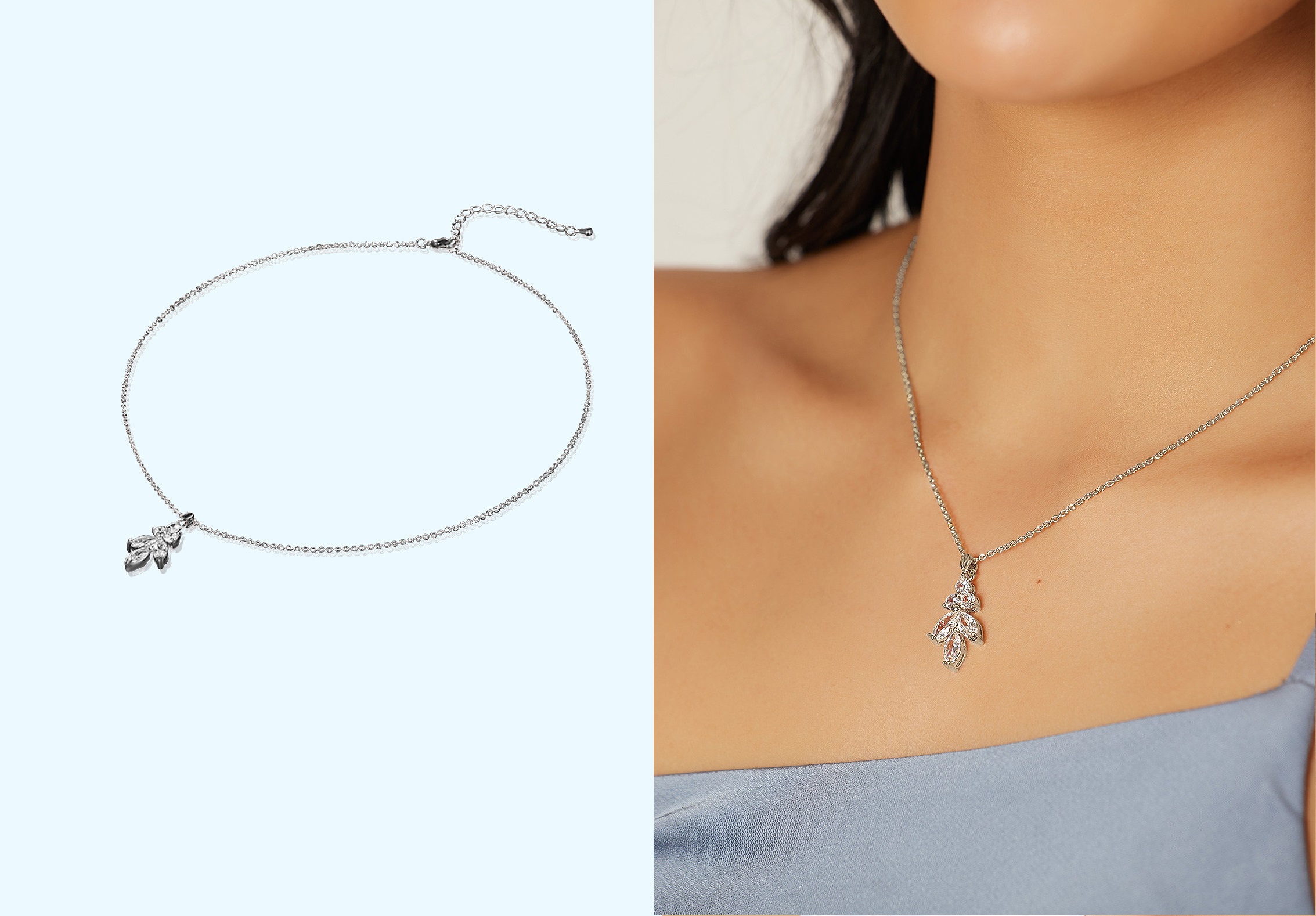 Christmas jewelry necklace
