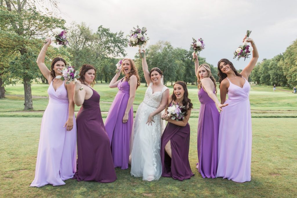mix match mismatched bridesmaid dresses