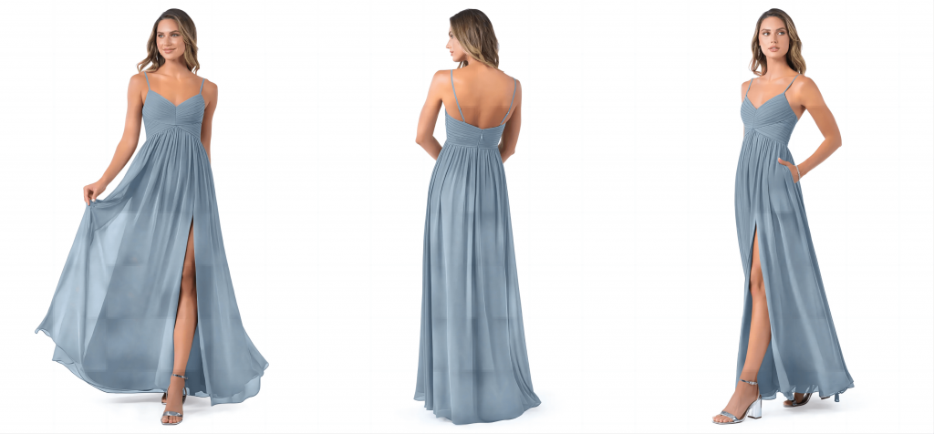 AZAZIE ALIA DUSTY BLUE