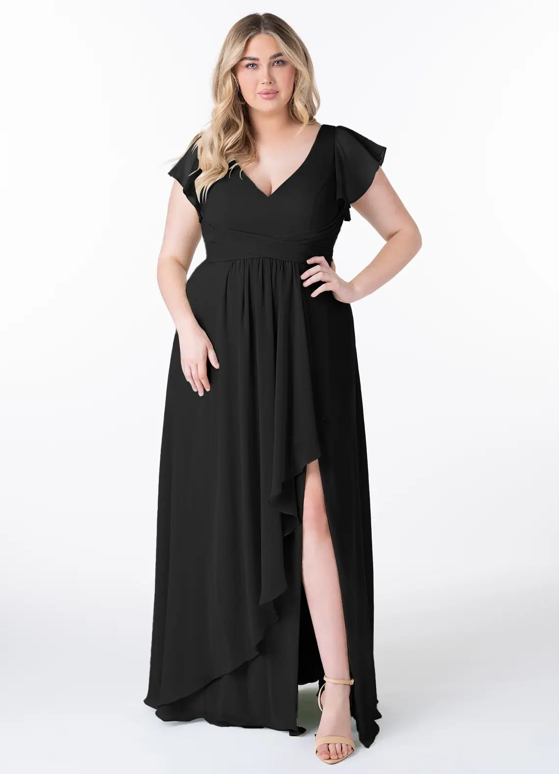 V-Neck Bridesmaid Dresses
