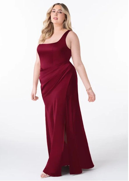 Square Neckline Bridesmaid Dresses